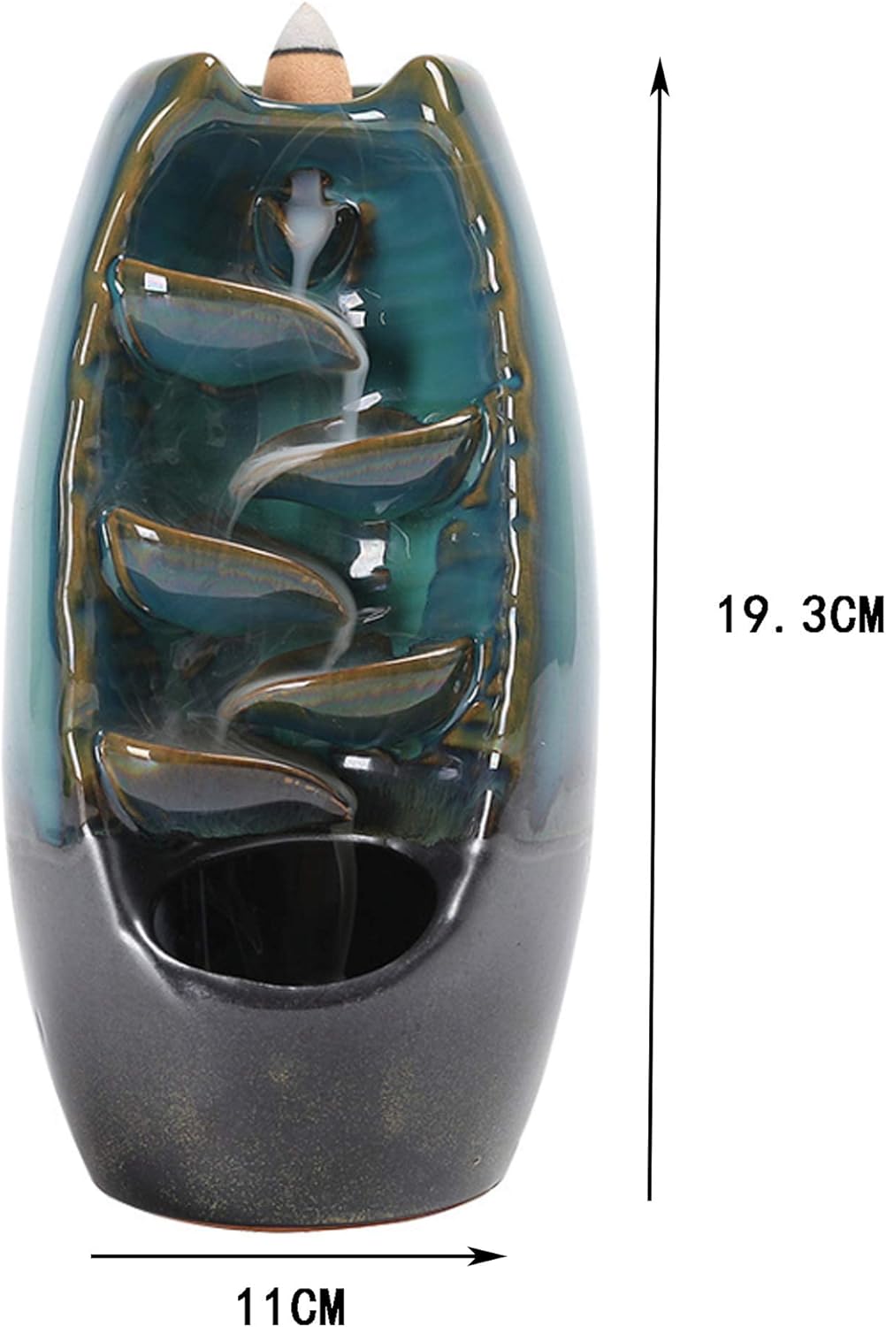 Quemador de Incienso Cascada Zen - Aromaterapia