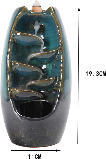 Quemador de Incienso Cascada Zen - Aromaterapia