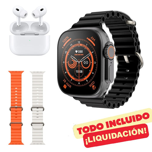 Smartwatch Ultra Pro + Kit Completo GRATIS